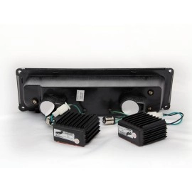 Anzo 511068 - LED Parking & Turn Signal Lights (Chrome Housing, Smoke Lens)