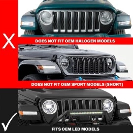 Anzo 511082 - LED Fender Turn Signal Lights w/ Sequential Turn Signal (Chrome Housing, Clear Lens)