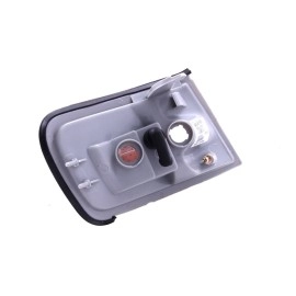 Anzo 521028 - Euro Style Corner Lights w/ Amber Reflector (Chrome Housing, Clear Lens)