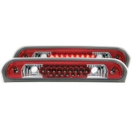 Anzo 531007 - LED 3rd Brake Light (Red Housing, Clear Lens)