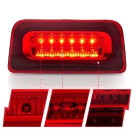 Anzo 531020 - LED 3rd Brake Light (Chrome Housing, Red Lens)
