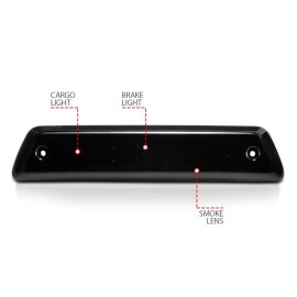 Anzo 531073 - LED 3rd Brake Light (Chrome Housing, Smoke Lens)