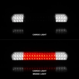 Anzo 531081 - G2 LED 3rd Brake Light (Chrome Housing, Smoke Lens)