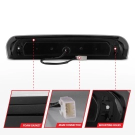 Anzo 531081 - G2 LED 3rd Brake Light (Chrome Housing, Smoke Lens)