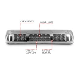 Anzo 531088 - G2 LED 3rd Brake Light (Chrome Housing, Clear Lens)