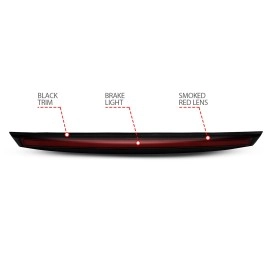 Anzo 531109 - LED 3rd Brake Light w/ Spoiler (Black Housing, Smoke Lens)