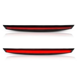 Anzo 531110 - LED 3rd Brake Light w/ Spoiler (Black Housing, Red Lens)
