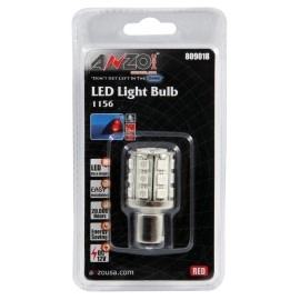 Anzo 809018 - LED Light Bulbs 1156 Red