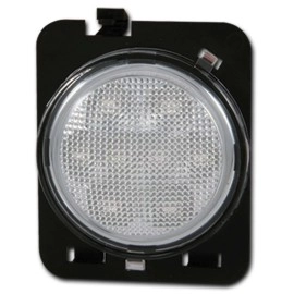 Anzo 861116 - LED Side Marker Lights (Black Housing, Clear Lens)
