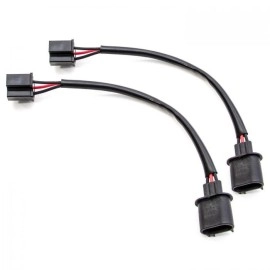 Anzo 881036 - 7" Round LED Headlights (Black Housing, Clear Lens)