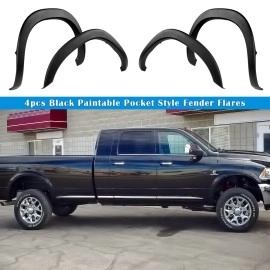 APS FF04RJE8SK - Rugged/ OE Style Smooth Black Fender Flares