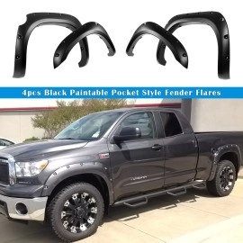 APS FF20BJC2SK - Pocket Dimple Style Smooth Black Fender Flares