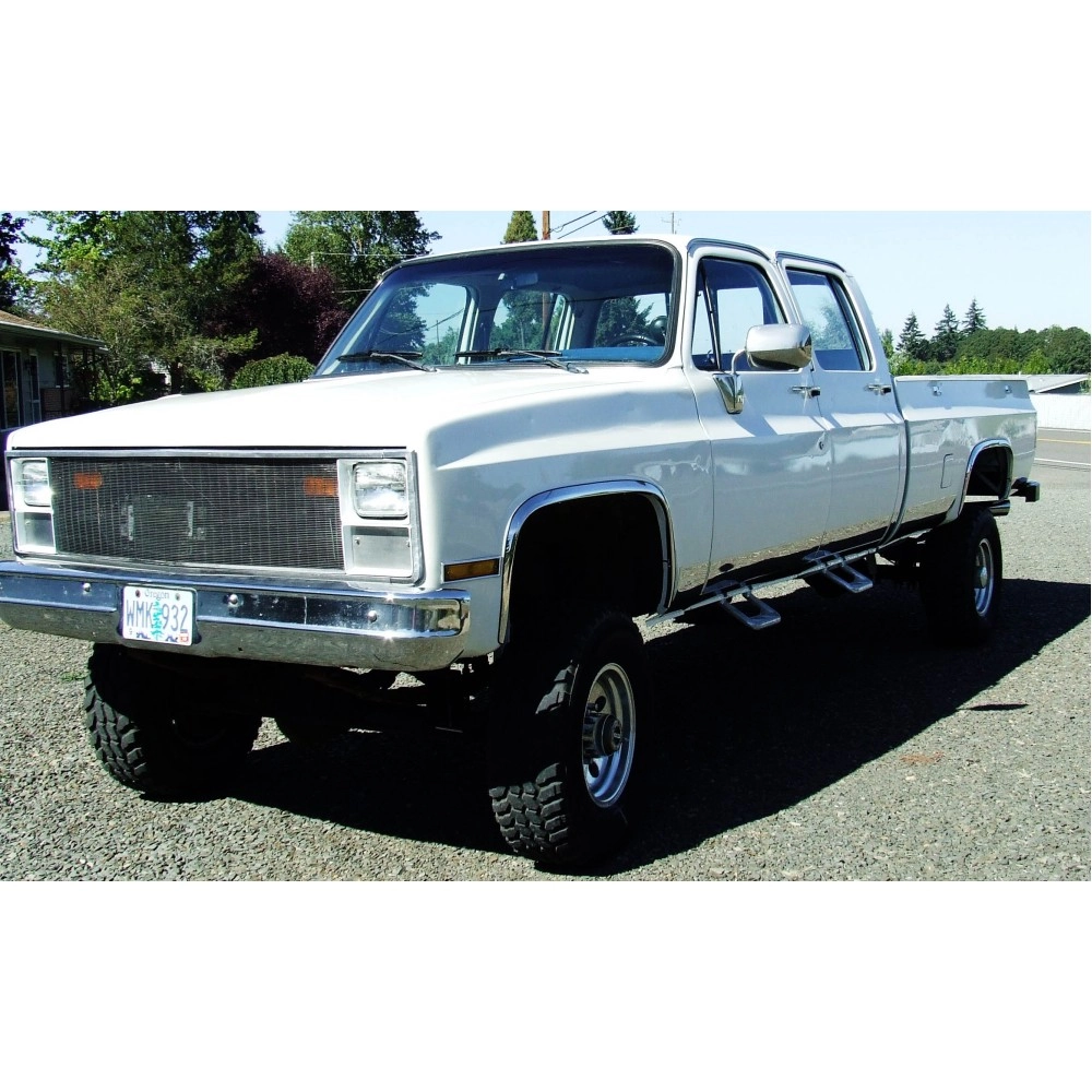 APS FT03H-CK73 - 2" Polished Stainless Steel Fender Trim - Set of 4