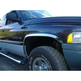 APS FT04O-RAM94L - 2" Polished Stainless Steel Fender Trim - Set of 4