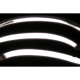 APS FT04O-RAM94L - 2" Polished Stainless Steel Fender Trim - Set of 4