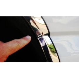 APS FT04O-RAM94S - 2" Polished Stainless Steel Fender Trim - Set of 4