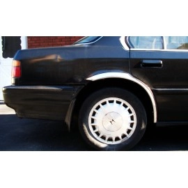 APS FT08D-ACC984D - 2" Polished Stainless Steel Fender Trim - Set of 4