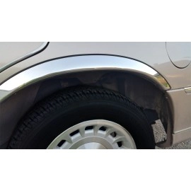 APS FT12I-TOWN03 - 2" Polished Stainless Steel Fender Trim - Set of 4