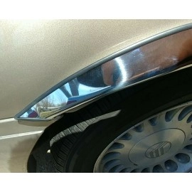 APS FT13E-GM03LS - 2" Polished Stainless Steel Fender Trim - Set of 4