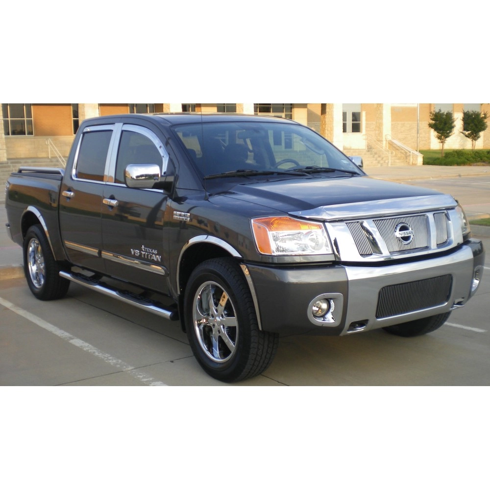 APS FT14I-TIT044P - 2" Polished Stainless Steel Fender Trim - Set of 4