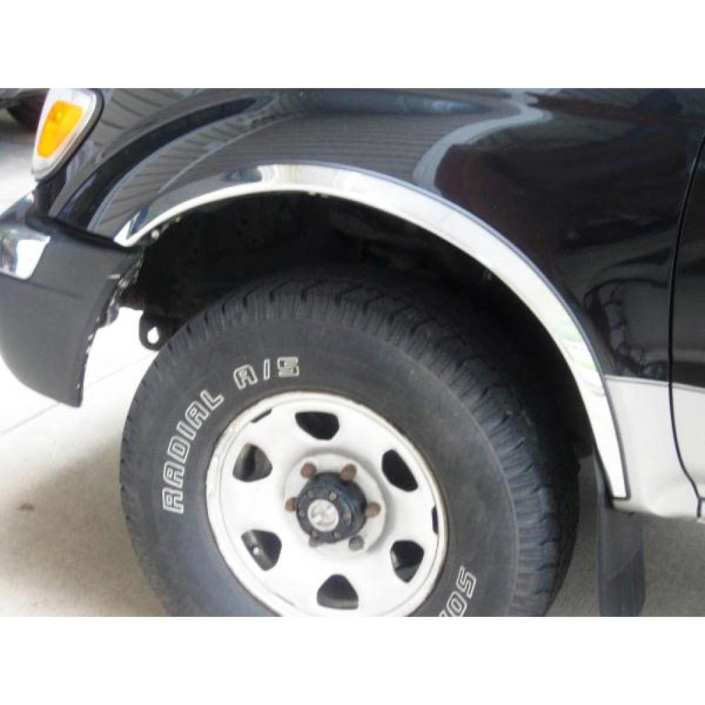 APS FT20O-TAC954W - 2" Polished Stainless Steel Fender Trim - Set of 4