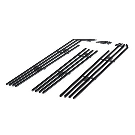 APS GR01FEB57J - Black Stainless Steel Main Upper Horizontal Billet Grille