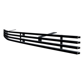 APS GR01FEC62J - Black Stainless Steel Lower Bumper Horizontal Billet Grille