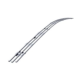 APS GR01FEC78S - Polished Stainless Steel Lower Bumper Horizontal Billet Grille