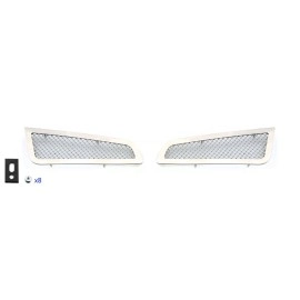 APS GR01GEI54T - Polished Stainless Steel Fog Light Cover 1.8mm Wire Mesh Grille