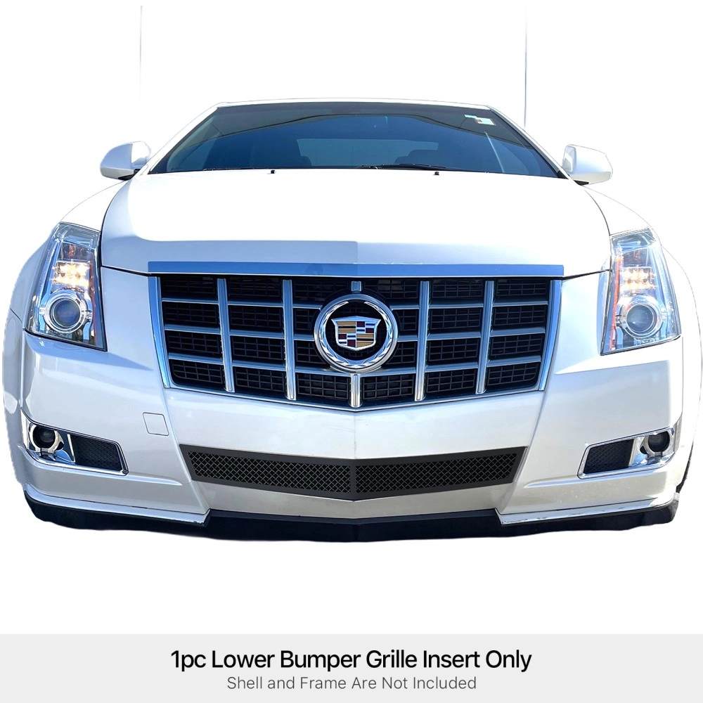 APS GR01GFE78H - Black Stainless Steel Lower Bumper 1.8mm Wire Mesh Grille