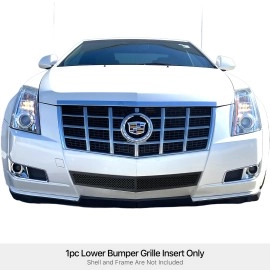 APS GR01GFE78H - Black Stainless Steel Lower Bumper 1.8mm Wire Mesh Grille