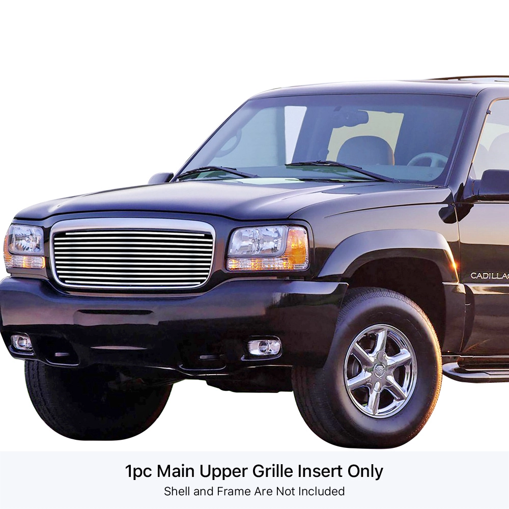 APS GR01HEC67S - Polished Stainless Steel Main Upper Horizontal Billet Grille