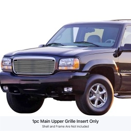APS GR01HEC67S - Polished Stainless Steel Main Upper Horizontal Billet Grille