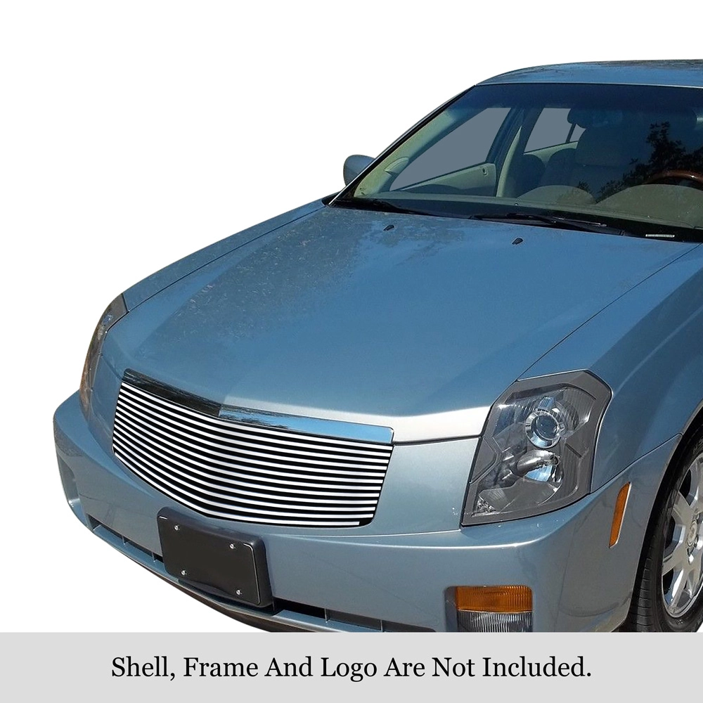 APS GR01HEC68C - Hairline Stainless Steel Main Upper Horizontal Billet Grille