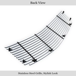 APS GR01HEC68C - Hairline Stainless Steel Main Upper Horizontal Billet Grille