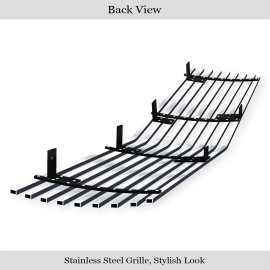 APS GR01HFH14S - Polished Stainless Steel Main Upper Horizontal Billet Grille