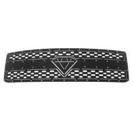 APS GR03DFC33D - Black Stainless Steel Main Upper Double Layer Laser Cut Sheet Grille