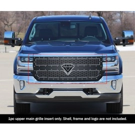 APS GR03DFC75D - Black Stainless Steel Main Upper Double Layer Laser Cut Sheet Grille
