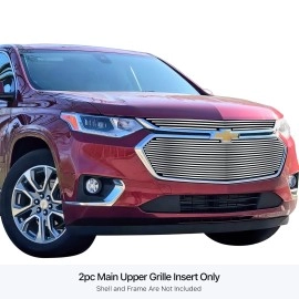 APS GR03FEA93S - Polished Stainless Steel Main Upper Horizontal Billet Grille