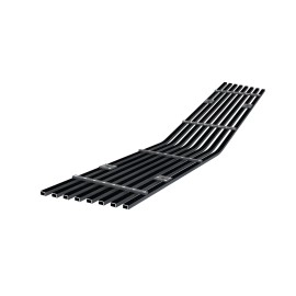 APS GR03FEA94J - Black Stainless Steel Lower Bumper Horizontal Billet Grille
