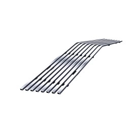 APS GR03FEA94S - Polished Stainless Steel Lower Bumper Horizontal Billet Grille