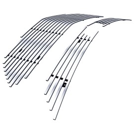 APS GR03FEA99S - Polished Stainless Steel Main Upper Horizontal Billet Grille