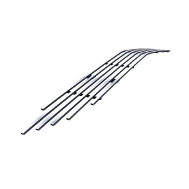 APS GR03FEB00S - Polished Stainless Steel Lower Bumper Horizontal Billet Grille