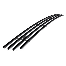 APS GR03FEB46J - Black Stainless Steel Lower Bumper Horizontal Billet Grille