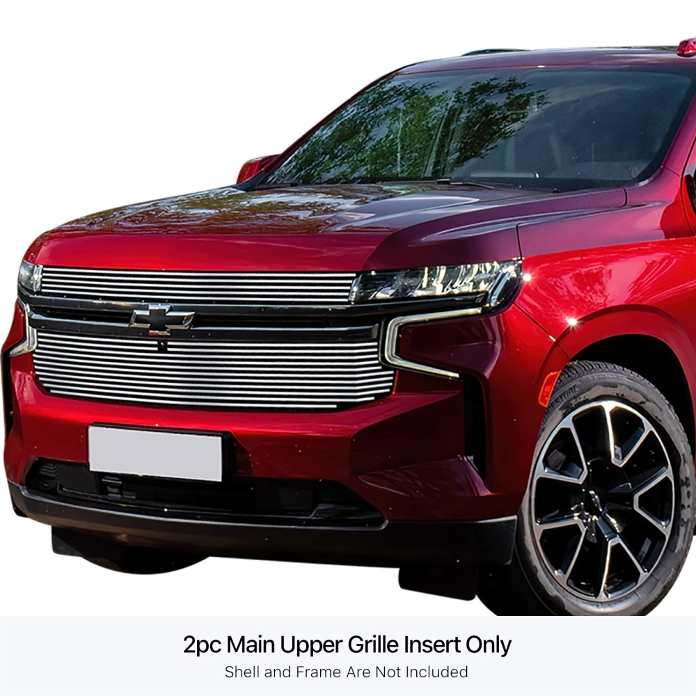 APS GR03FEB79S - Polished Stainless Steel Main Upper Horizontal Billet Grille