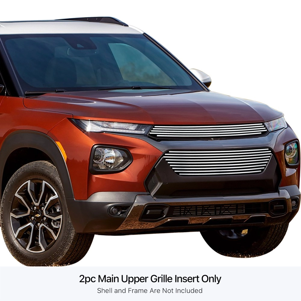 APS GR03FEB82S - Polished Stainless Steel Main Upper Horizontal Billet Grille