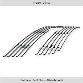 APS GR03FEG02S - Polished Stainless Steel Main Upper Horizontal Billet Grille