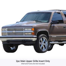 APS GR03FEG06S - Polished Stainless Steel Main Upper Horizontal Billet Grille