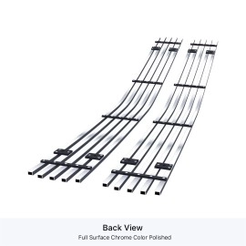 APS GR03FEG06S - Polished Stainless Steel Main Upper Horizontal Billet Grille