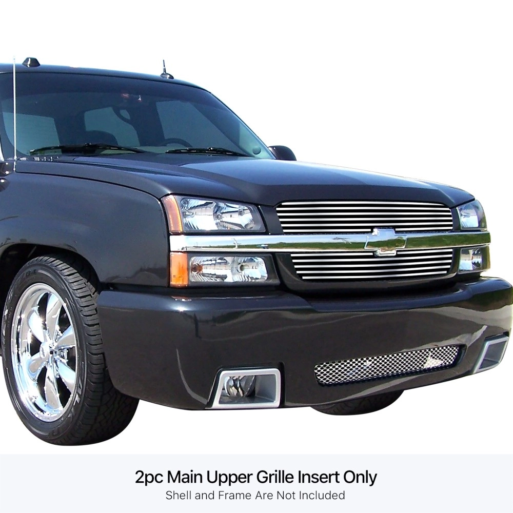 APS GR03FEG17S - Polished Stainless Steel Main Upper Horizontal Billet Grille